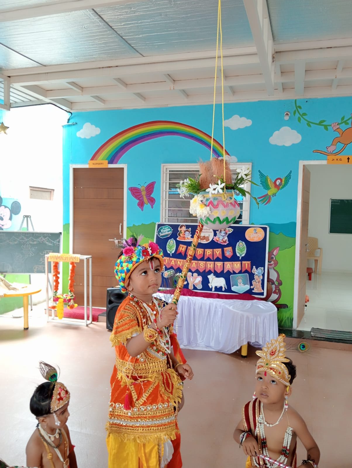 Lord Krishna Janmashtami Celebration 16 - Super Kids Pre School